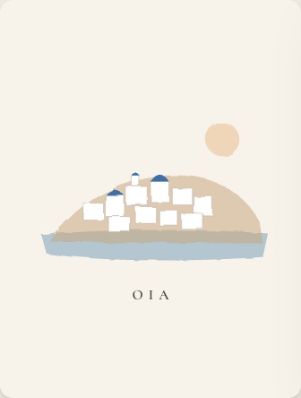 Postcard of Oia